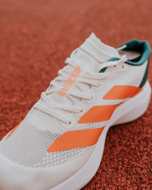 Adidas Adizero EVO SL Blanca-Naranja