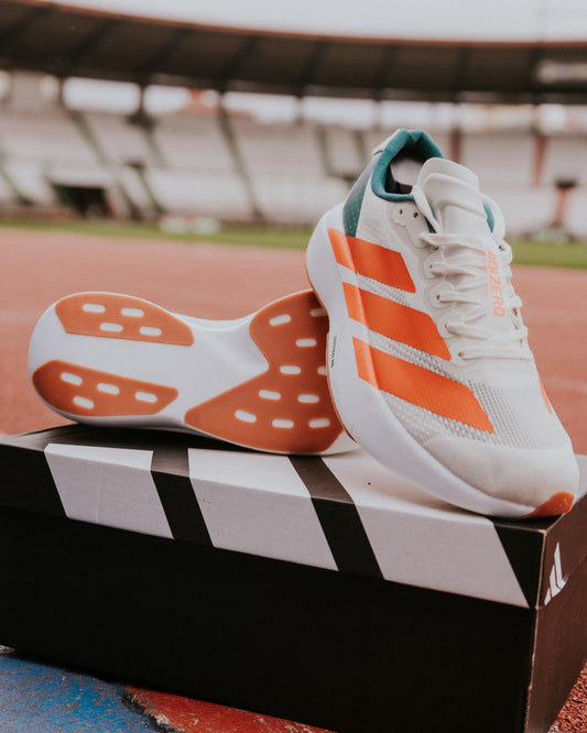 Adidas Adizero EVO SL Blanca-Naranja