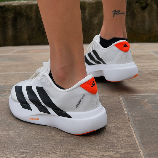 Adidas Evo SL Blanca-Naranja
