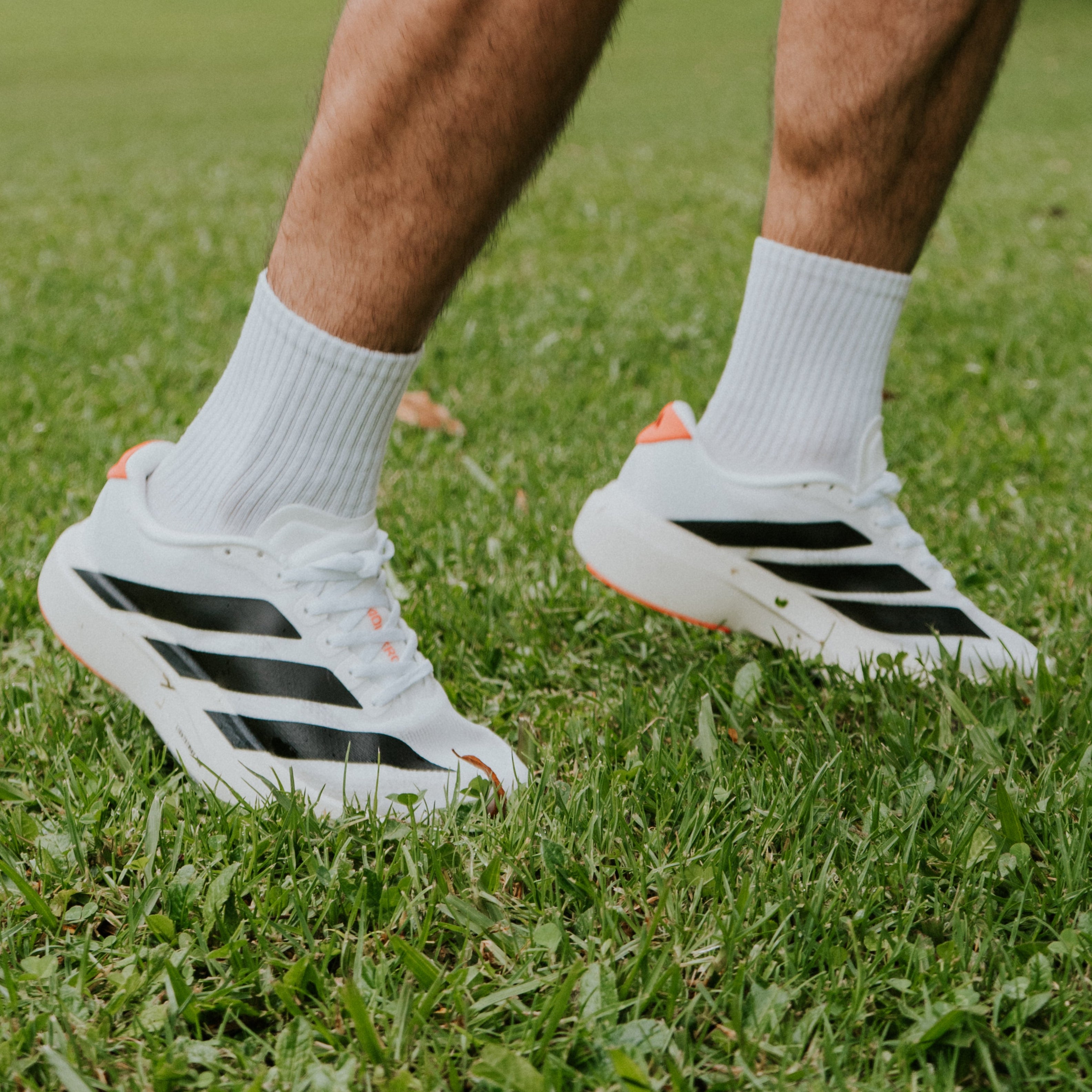 Adidas Evo SL Blanca-Naranja
