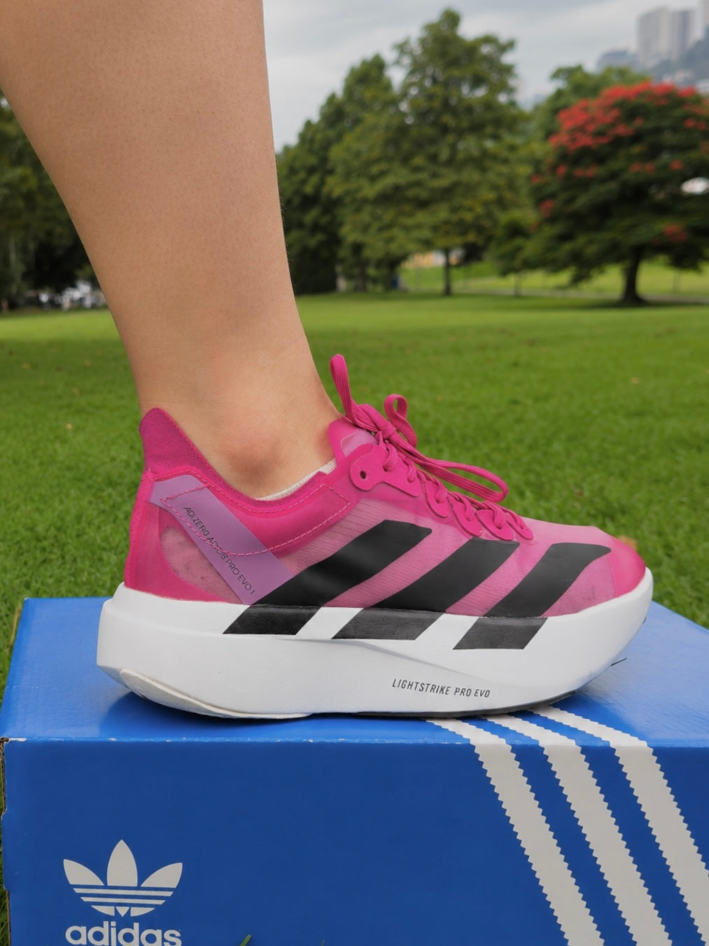 Adidas  Pro Evo 1 Adizero Adios – Running Elite Rosa/Negro