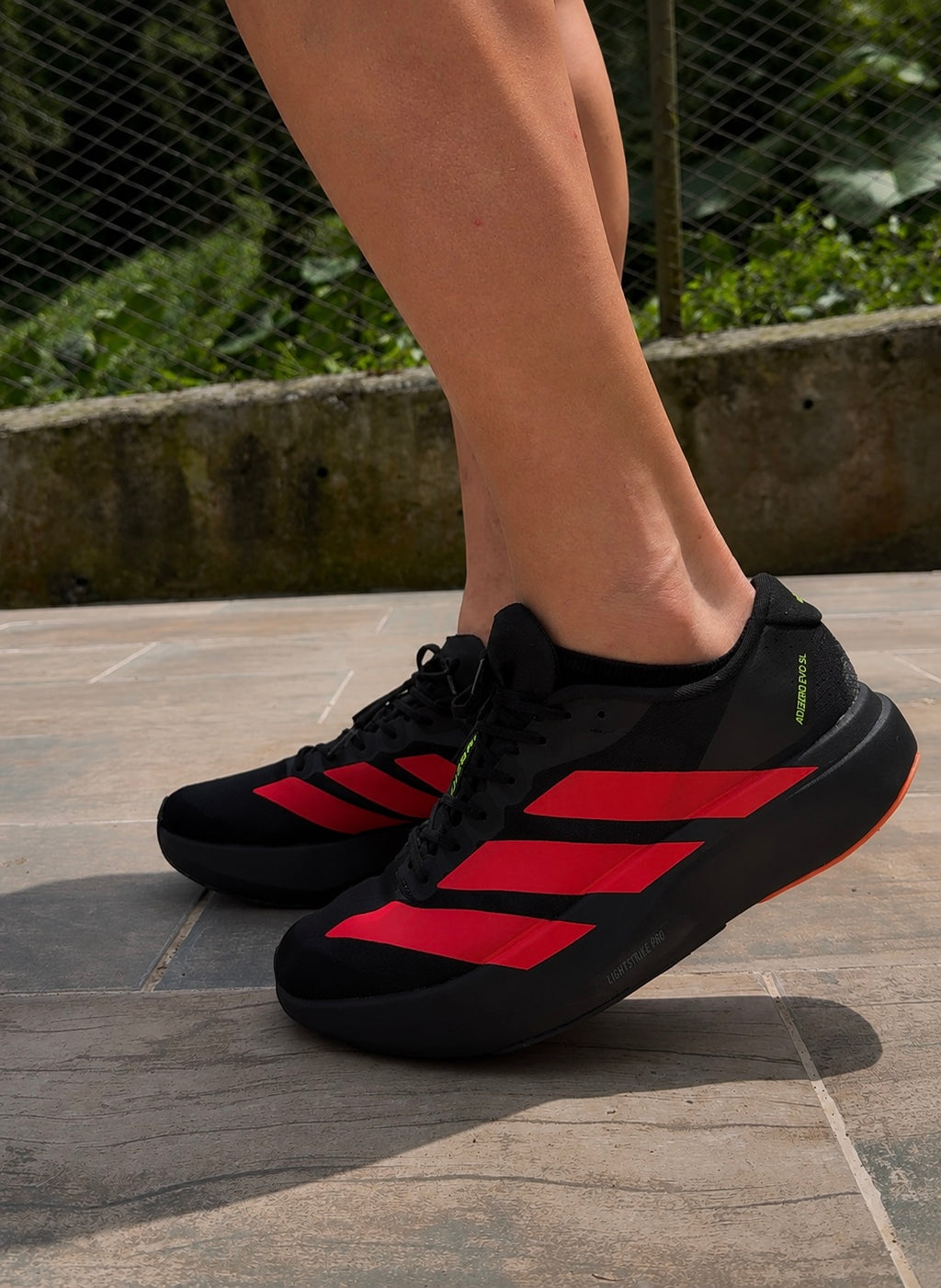 Adidas Evo SL Carbon red