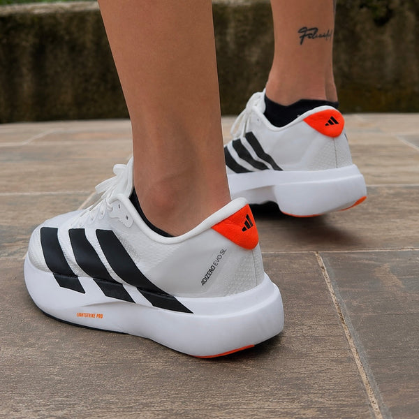 Adidas Evo SL Blanca-Naranja
